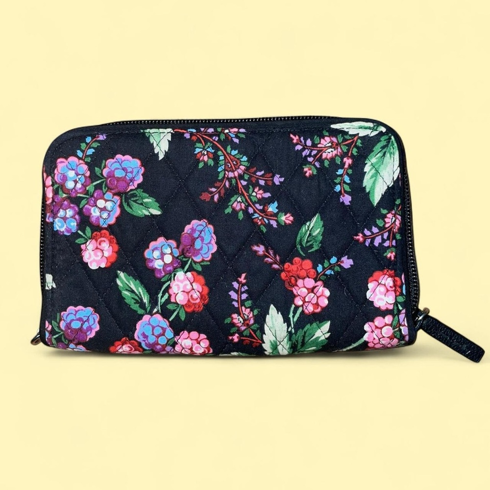 Floral Quilted Wallet